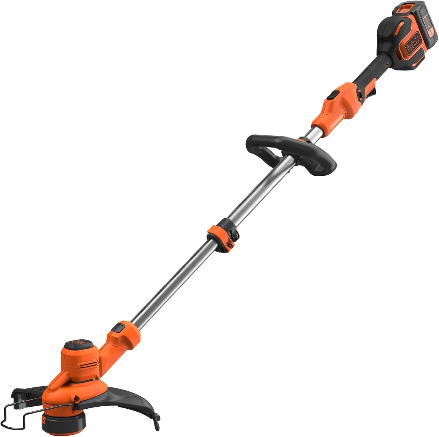 Detalle de BLACK+DECKER Coupe-Bordures sans Fil 36V BCSTA536L1-QW – Performance brushless et tête 180°