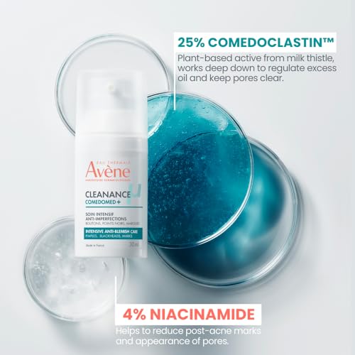 Detalle de AVÈNE Cleanance Comedomed+ Intensiv-Konzentrat 30 ml – Gegen Unreinheiten mit Comedoclastin