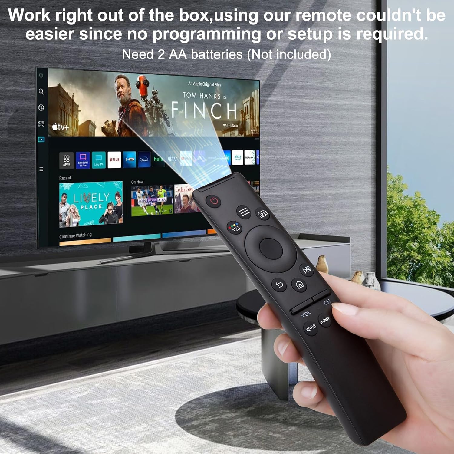 Thumbnail 6 de Samsung Smart TV Remote, Pack of 2