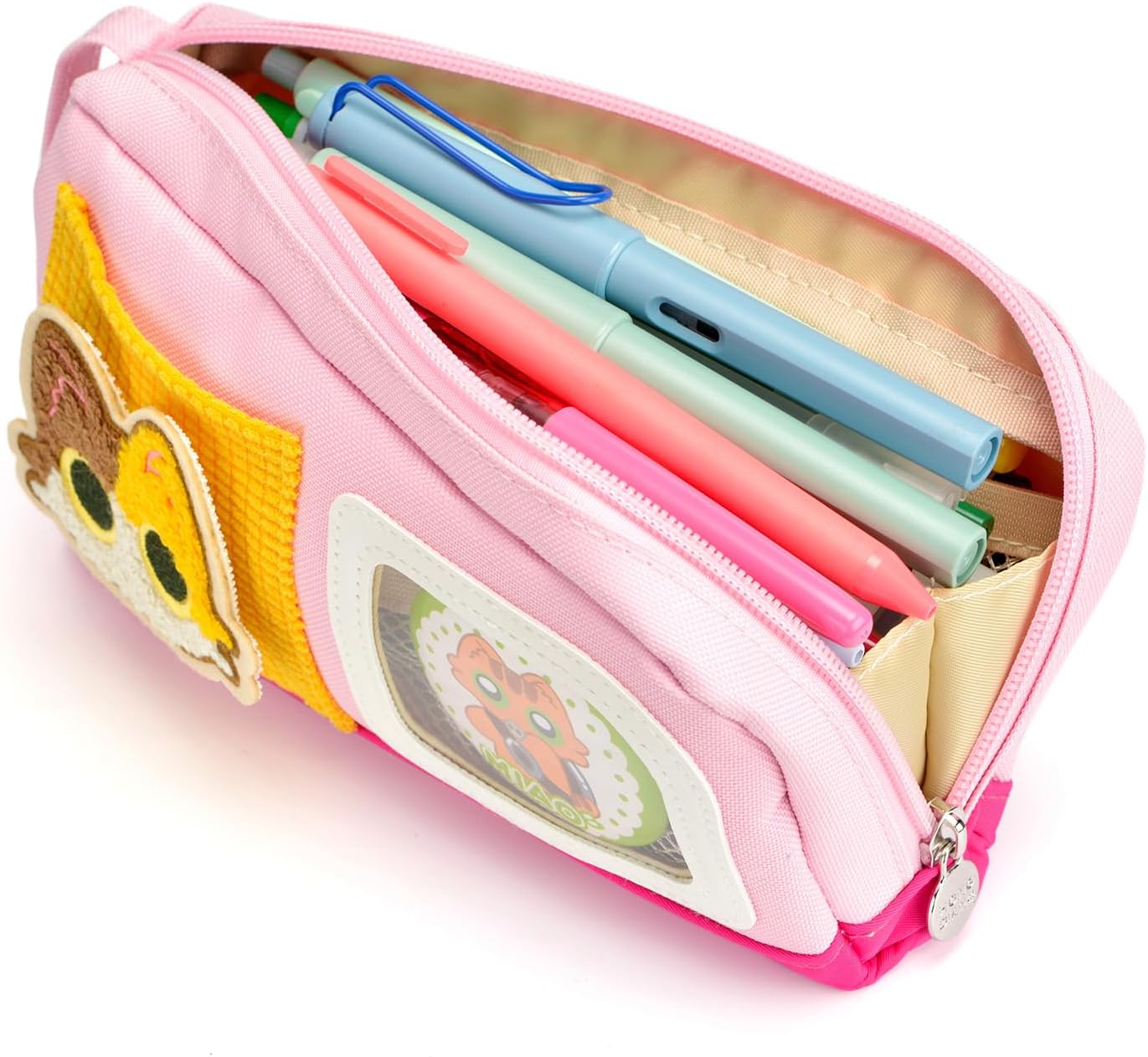 Thumbnail 1 de Pencil Case Large Capacity Adorable Cat Pencil Pouch – Pink