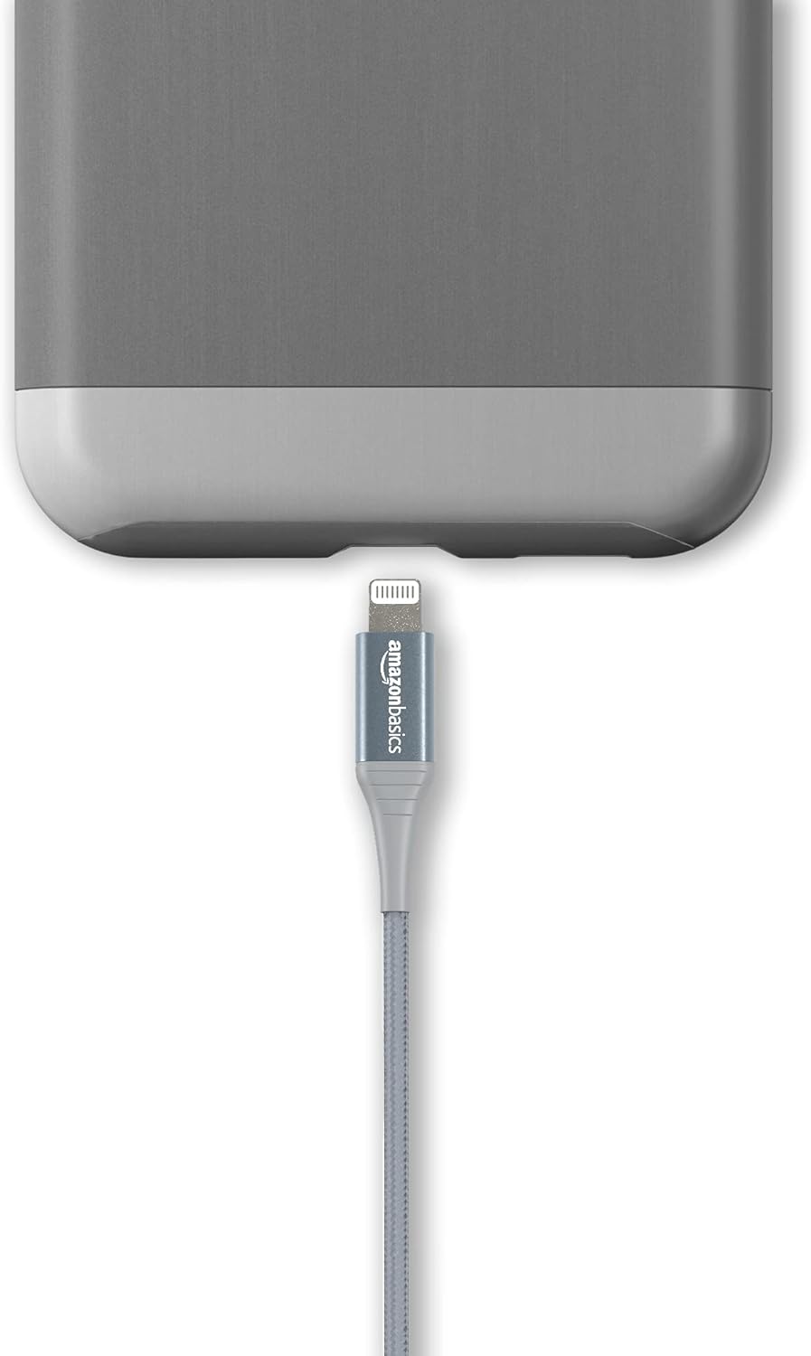 Thumbnail 3 de Amazon Basics - Cable Lightning a USB-A, 1.8 m, gris oscuro ⚡