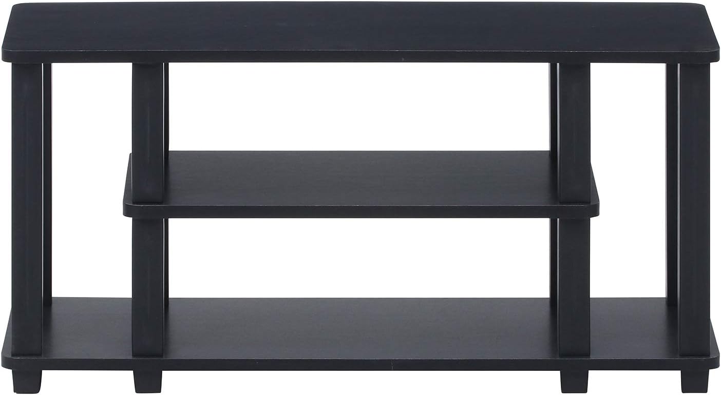 Detalle 2 de 不二貿易 フィット 99912 テレビ台 32型対応 幅80cm 工具不要組立 ブラウン×ブラック