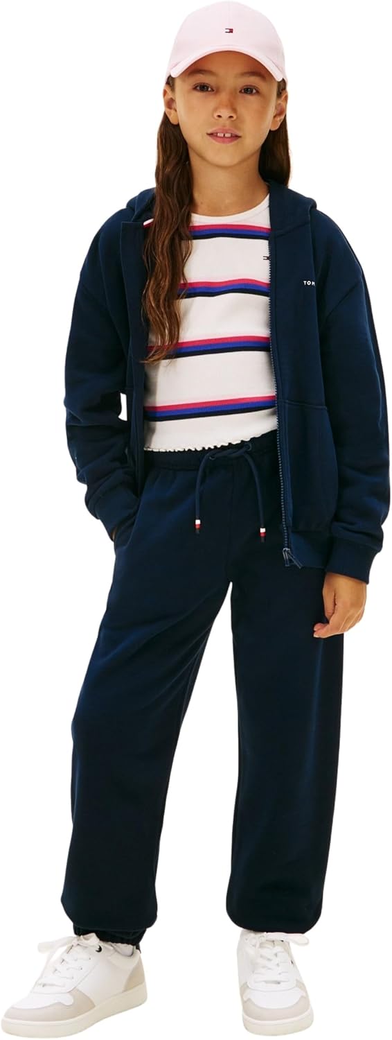 Detalle de Tommy Hilfiger Pantaloni da Tuta Unisex-Adulto: comfort e stile quotidiano