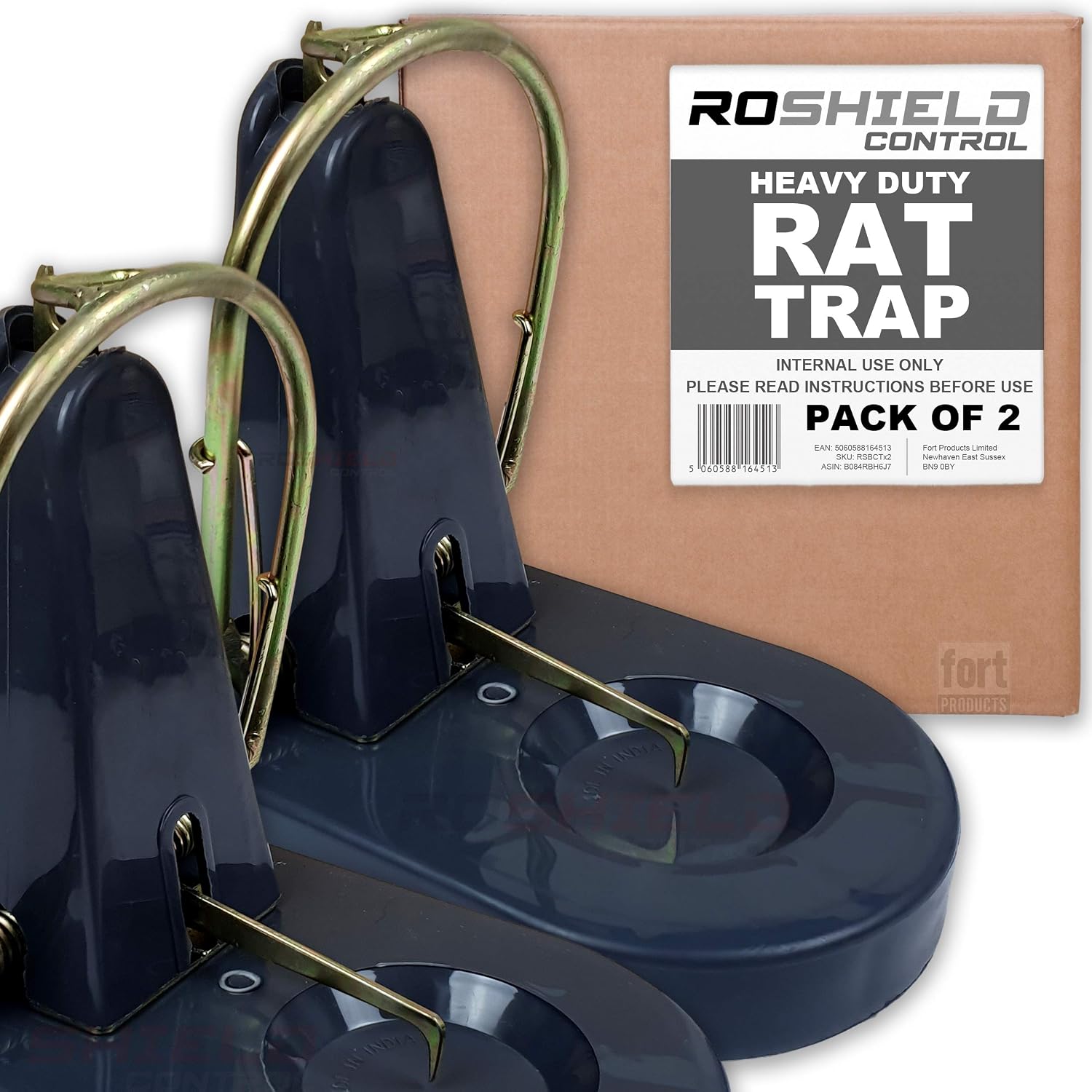 Thumbnail 1 de ROSHIELD 2x Large Heavy Duty Rat Trap
