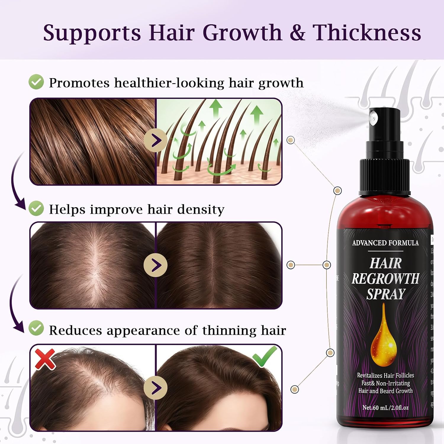 Thumbnail 2 de Voltuno Siero Capelli Rosmarino Ricino Anti-caduta – 60 ml