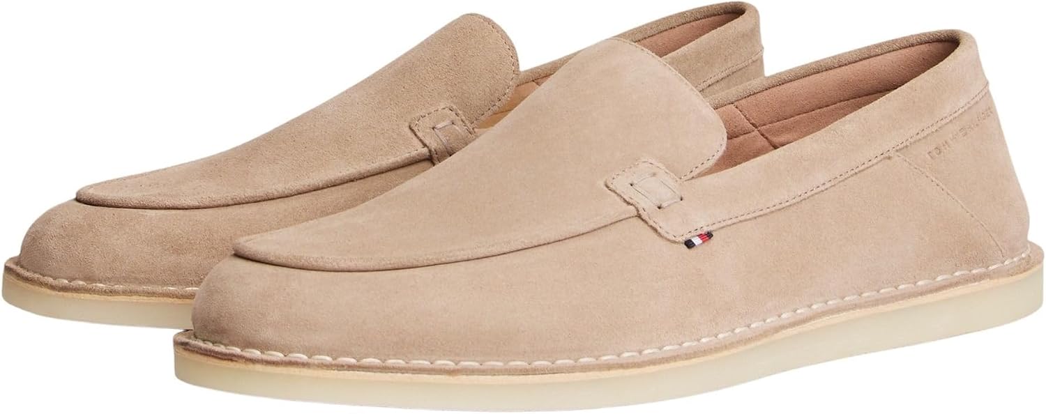 Thumbnail 3 de Tommy Hilfiger Homme Hilfiger Stitchdown Suede Loafer Fm0fm05782 : mocassins en suède
