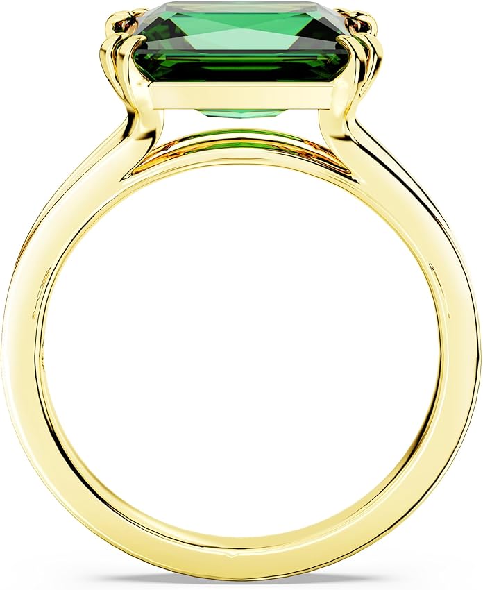 Detalle 2 de Swarovski Stilla anillo verde Talla rectangular
