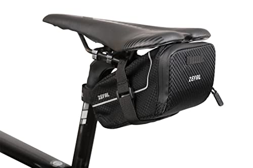 Detalle de Zéfal Z Light Pack M Cyclisme Mixte Adulte – Sacoche de selle 0,9 L, Noir