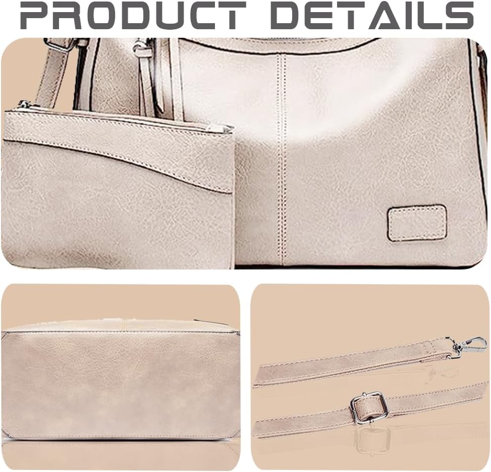 Thumbnail 4 de PU leather hobo bag set 2 piece
