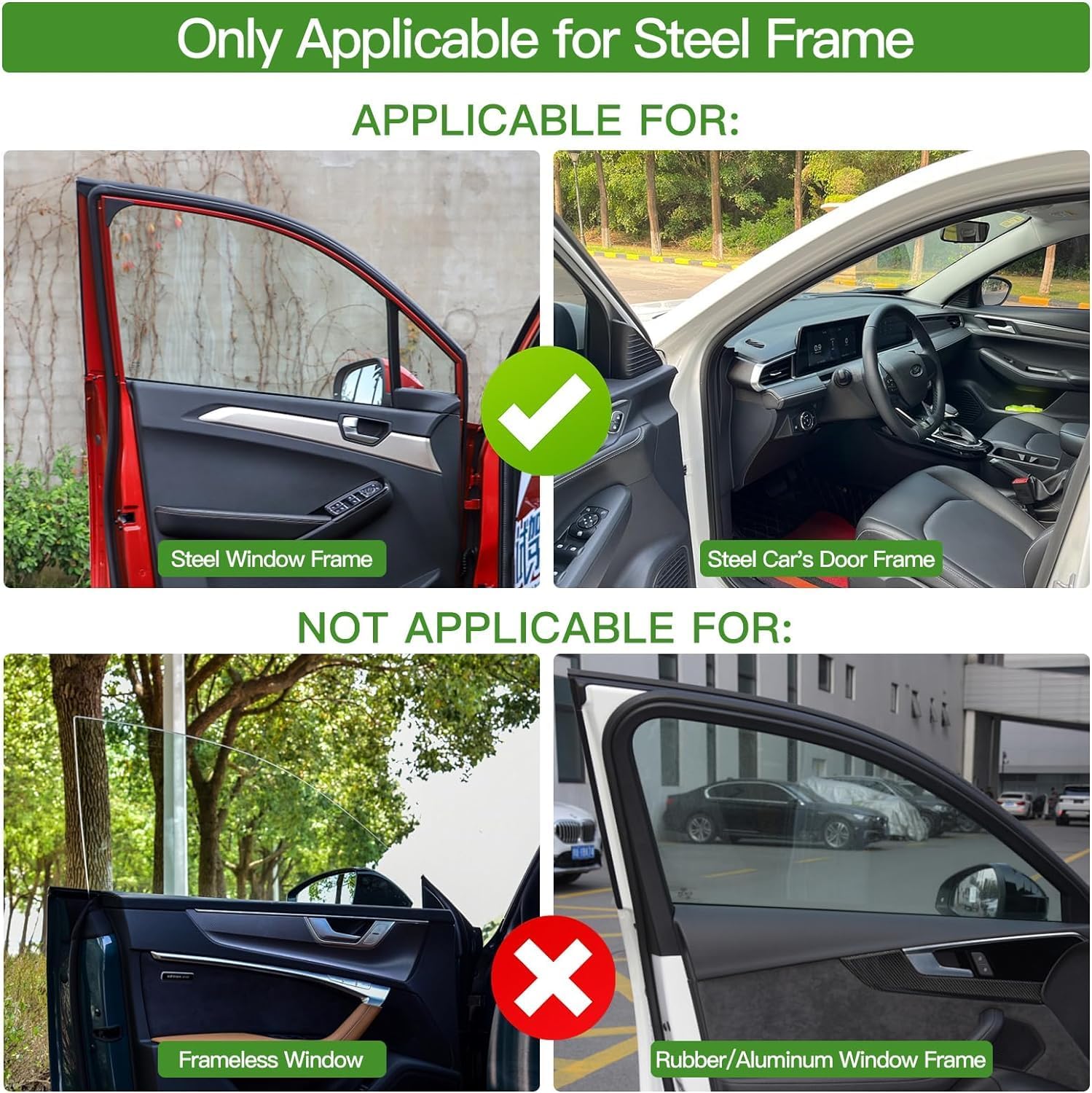 Thumbnail 3 de ZATOOTO Sonnenschutz für die Seitenscheibe (magnetisch) – Sichtschutz, UV-Schutz-Vorhang, Silber