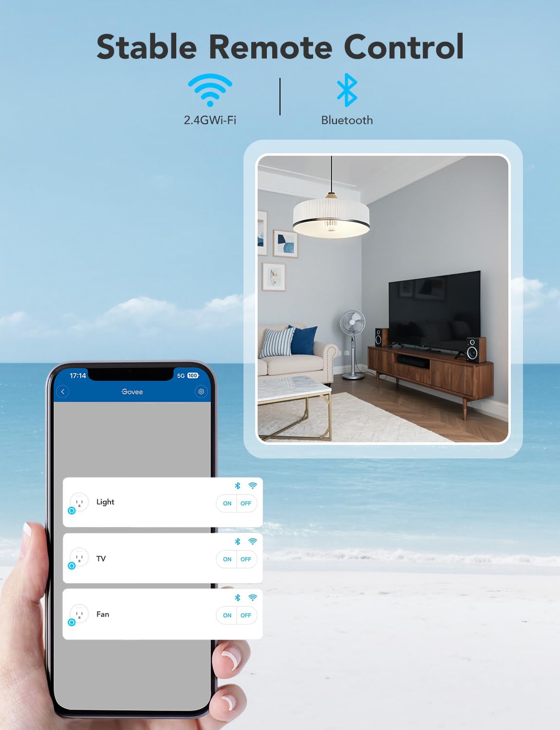 Thumbnail 5 de Govee Smart Plug 4-pack โ WiFi outlet ๐