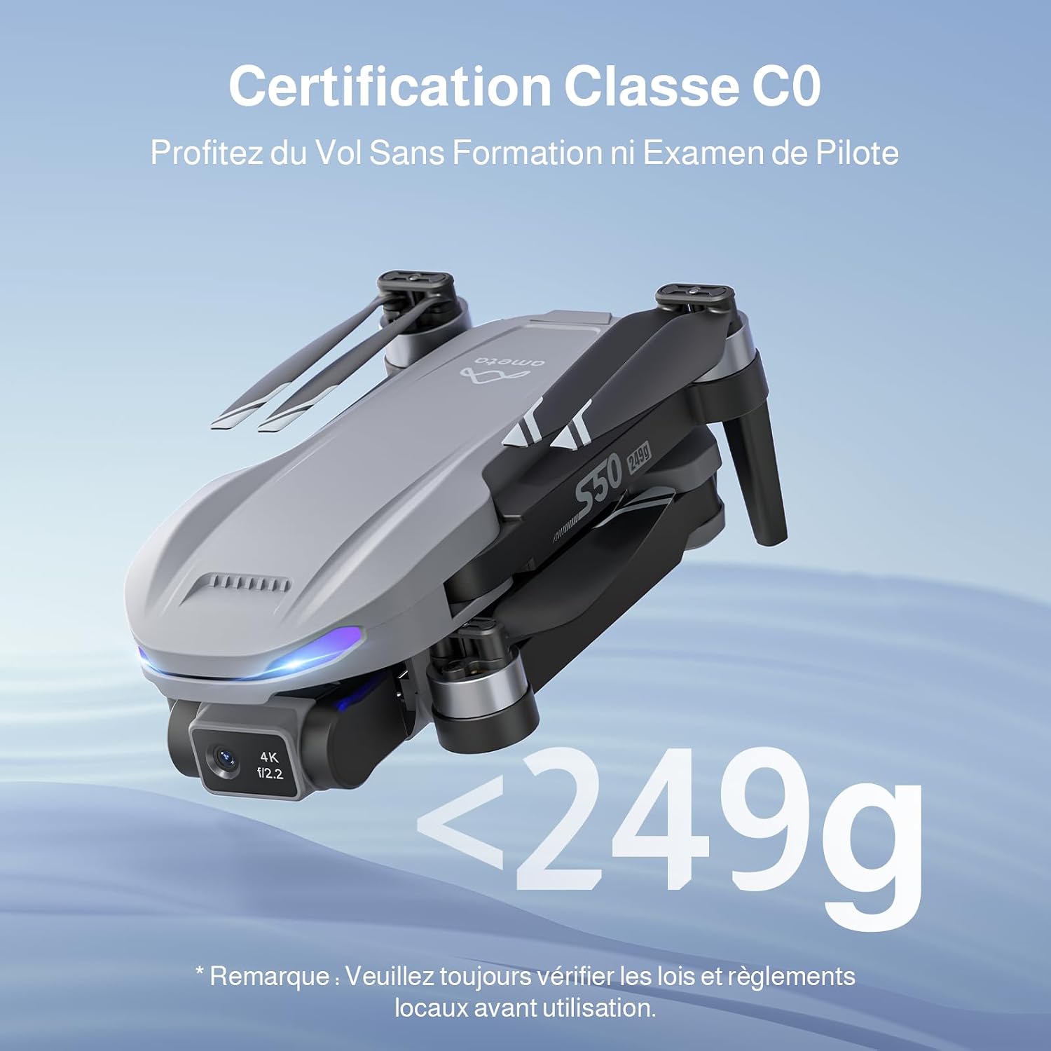 Thumbnail 4 de Ameta S50 Lite DR-ATS50G-drone met 4K-camera, GPS en FPV