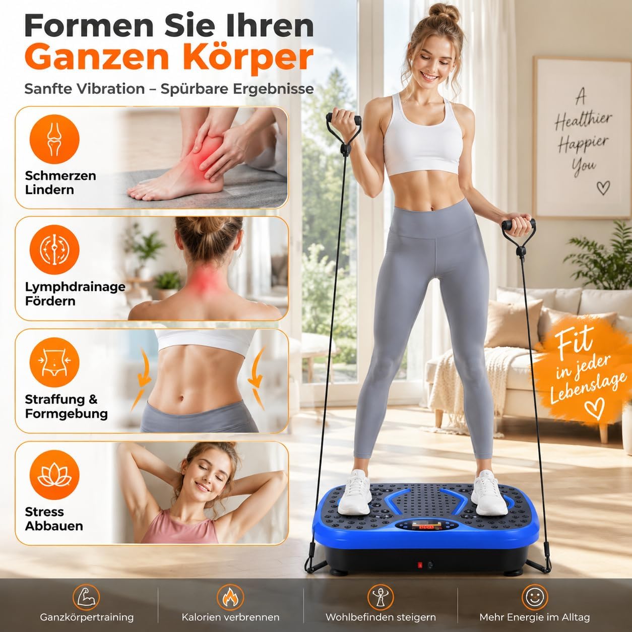 Detalle 2 de TLGREEN TQ-0103 trilplaat met 99 intensiteitsniveaus en 5 programma’s