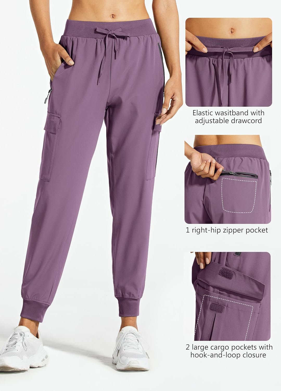 Thumbnail 3 de Libin Damen Cargohose Jogginghose Leichter Trekkinghose – Wasserdicht, schnelltrocknend und flexibel