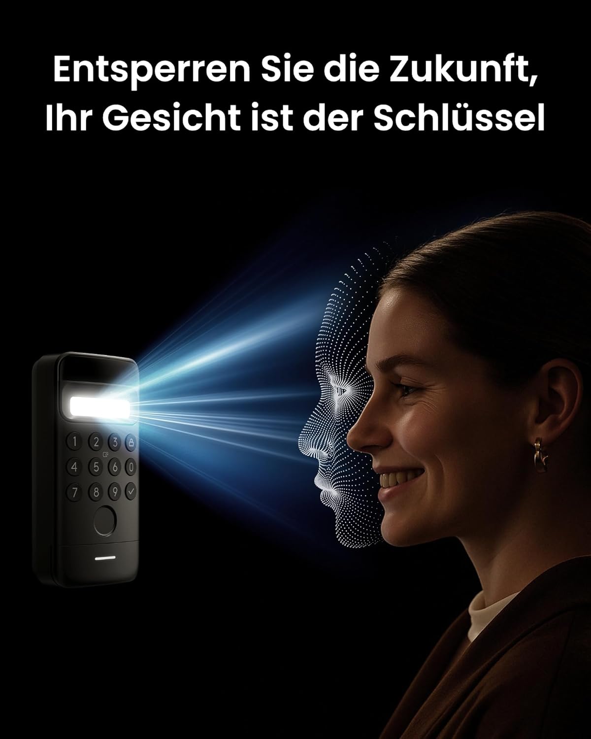 Detalle 2 de SwitchBot Smart Lock Ultra Vision WLAN