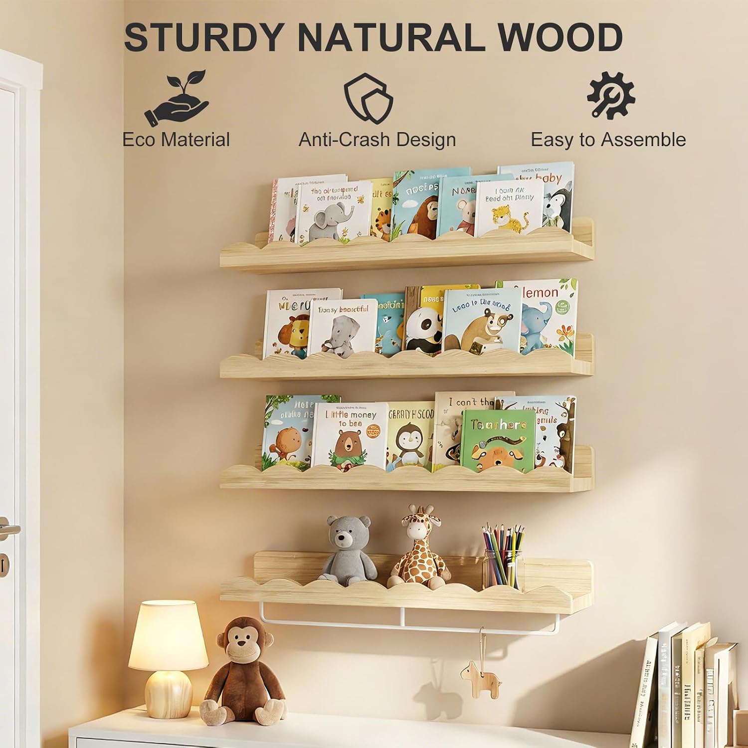 Detalle de Fixwal 24 Inch Floating Shelves