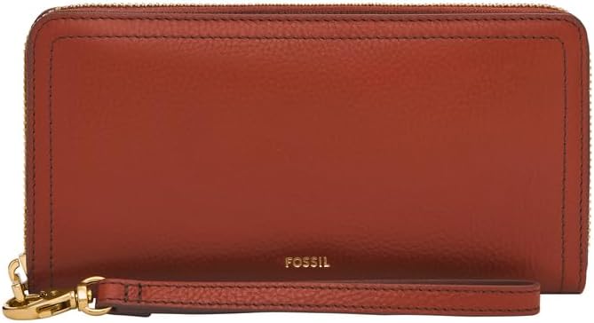 Thumbnail 3 de Fossil Logan Clutch Donna, borsa gialla con zip
