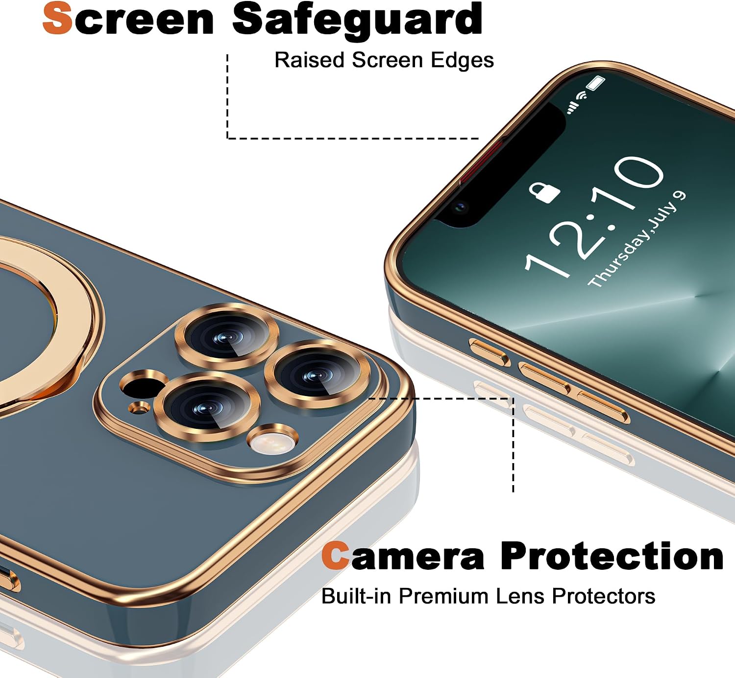 Thumbnail 6 de ETPESOK 1-EE-AKN-iphone13PM-SZCX-HL Case for iPhone 13 Pro Max, Magnetic Stand