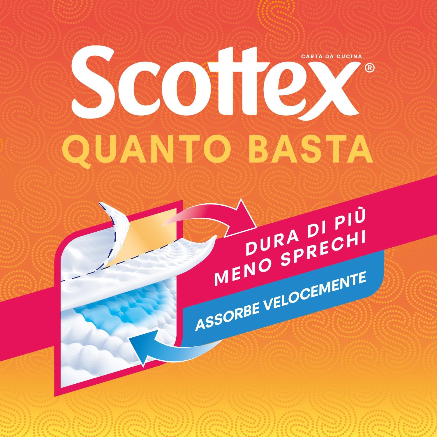 Thumbnail 1 de Scottex Quanto Basta Carta Cucina 6 Rotoli