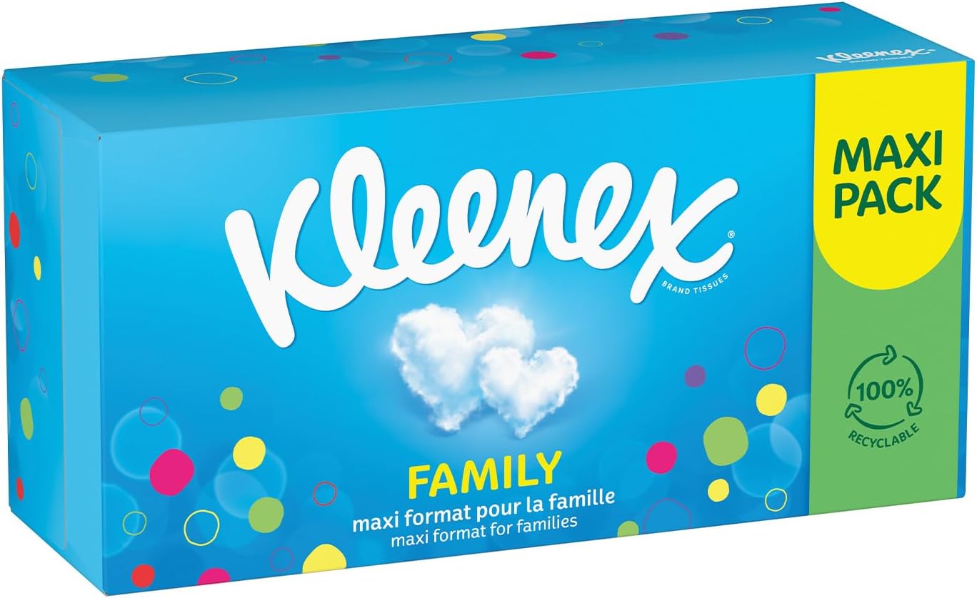Detalle 2 de KLEENEX Mouchoirs Family 15 boîtes 🧻