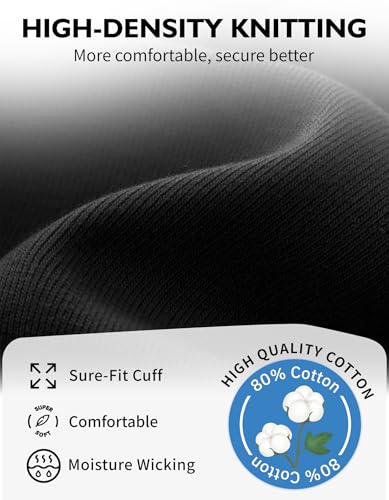 Detalle de CLOSEMATE 6 Paia Calze Fantasmini Uomo in Cotone — invisibili, antiscivolo e resistenti