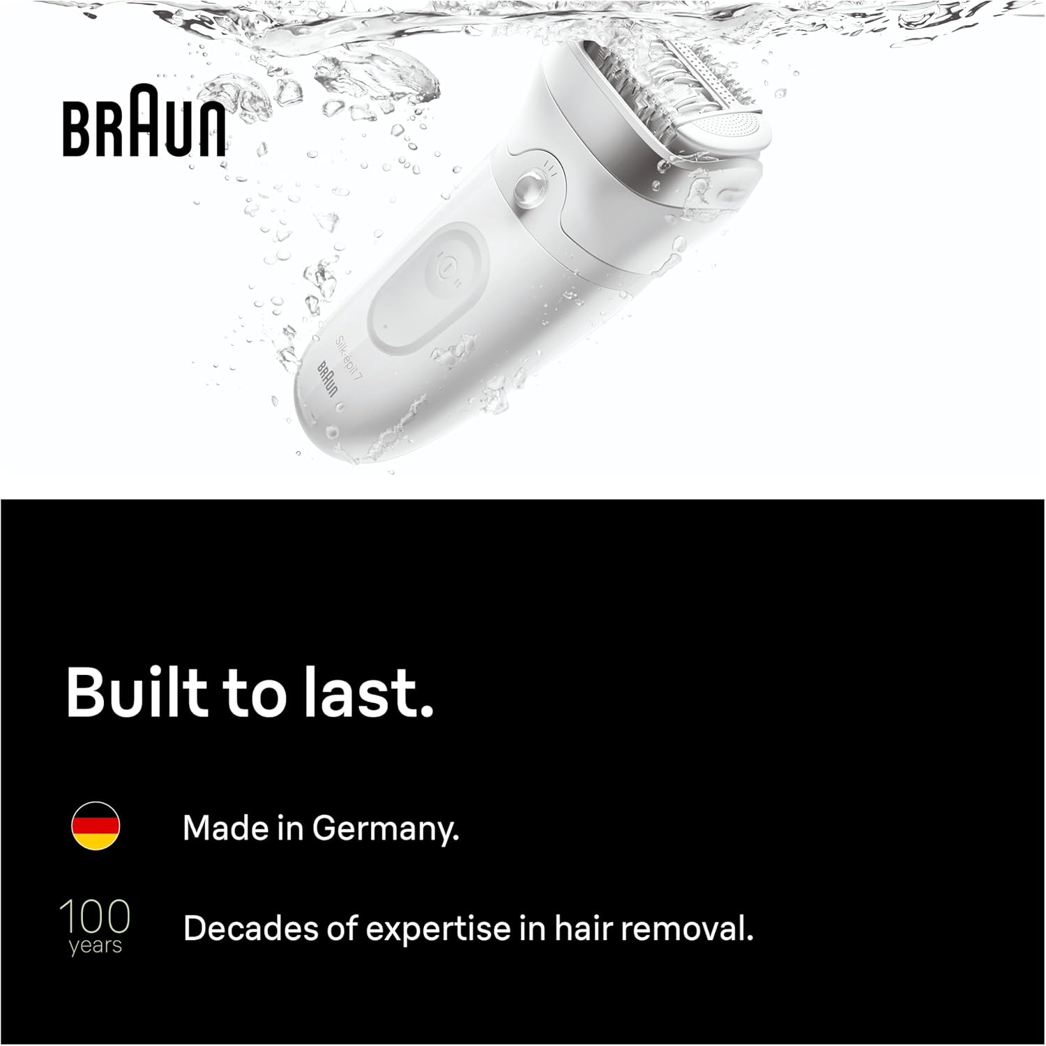Thumbnail 5 de Braun Silk·épil 7 (7-011) Epilator with Wide Head – Wet & Dry, Silver