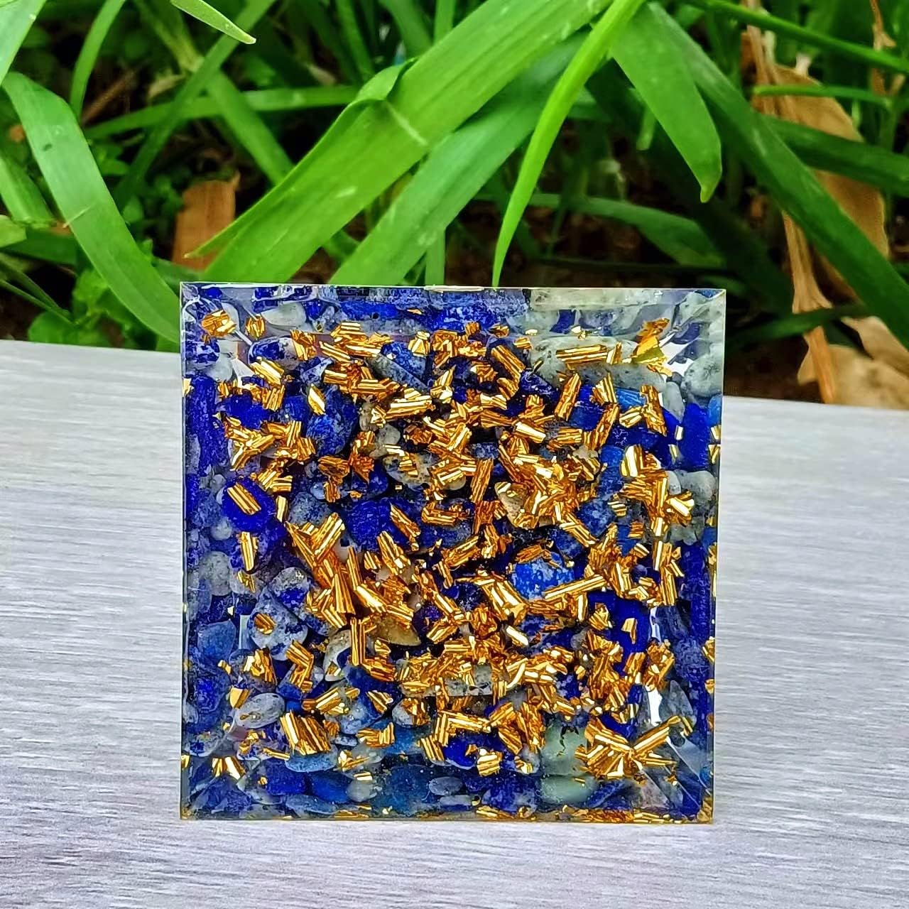 Thumbnail 4 de ycyingcheng 6CM Pyramid Crystal Energy Tower