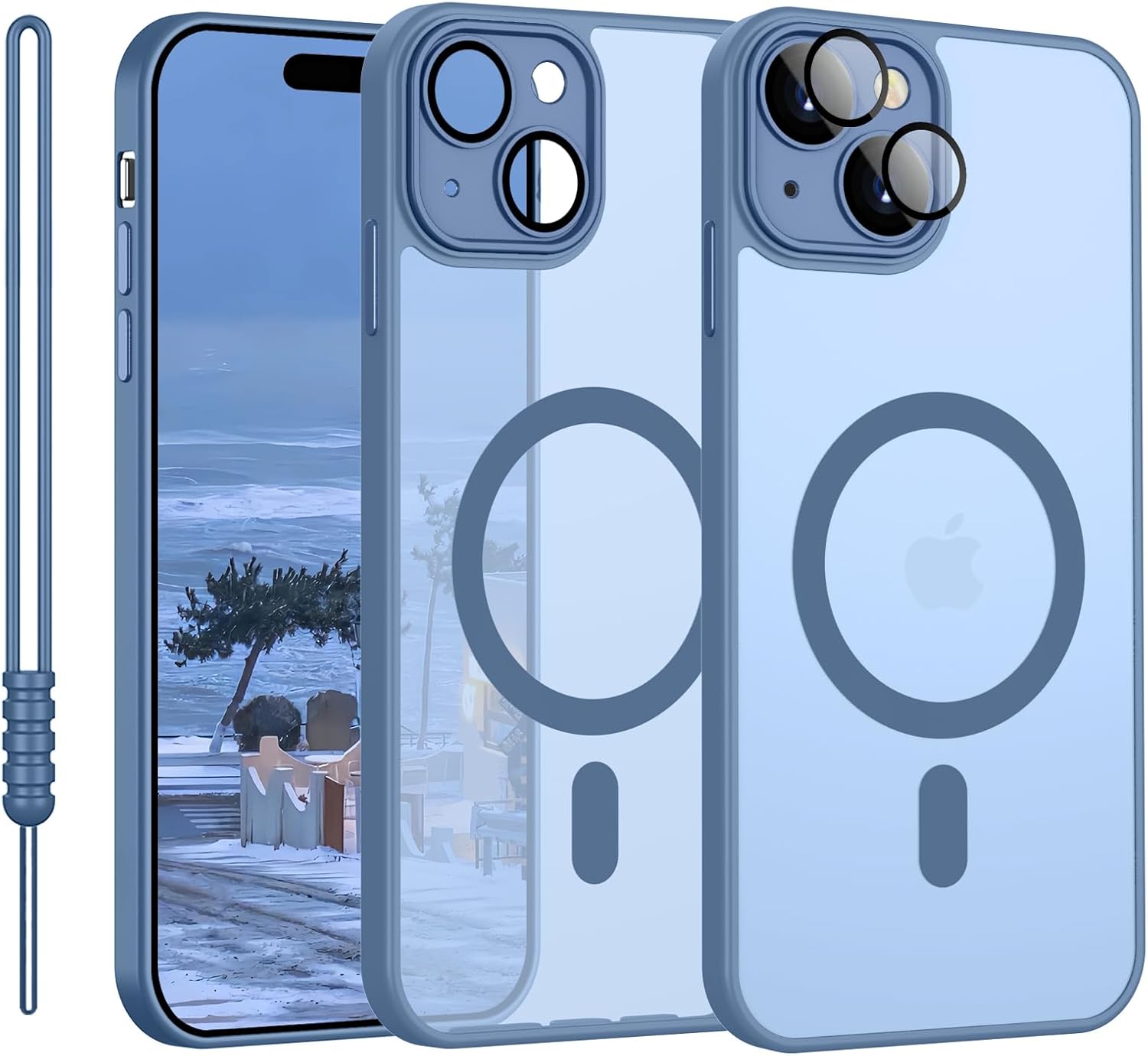YUANDMI Cover Magnetica iPhone 15 Plus