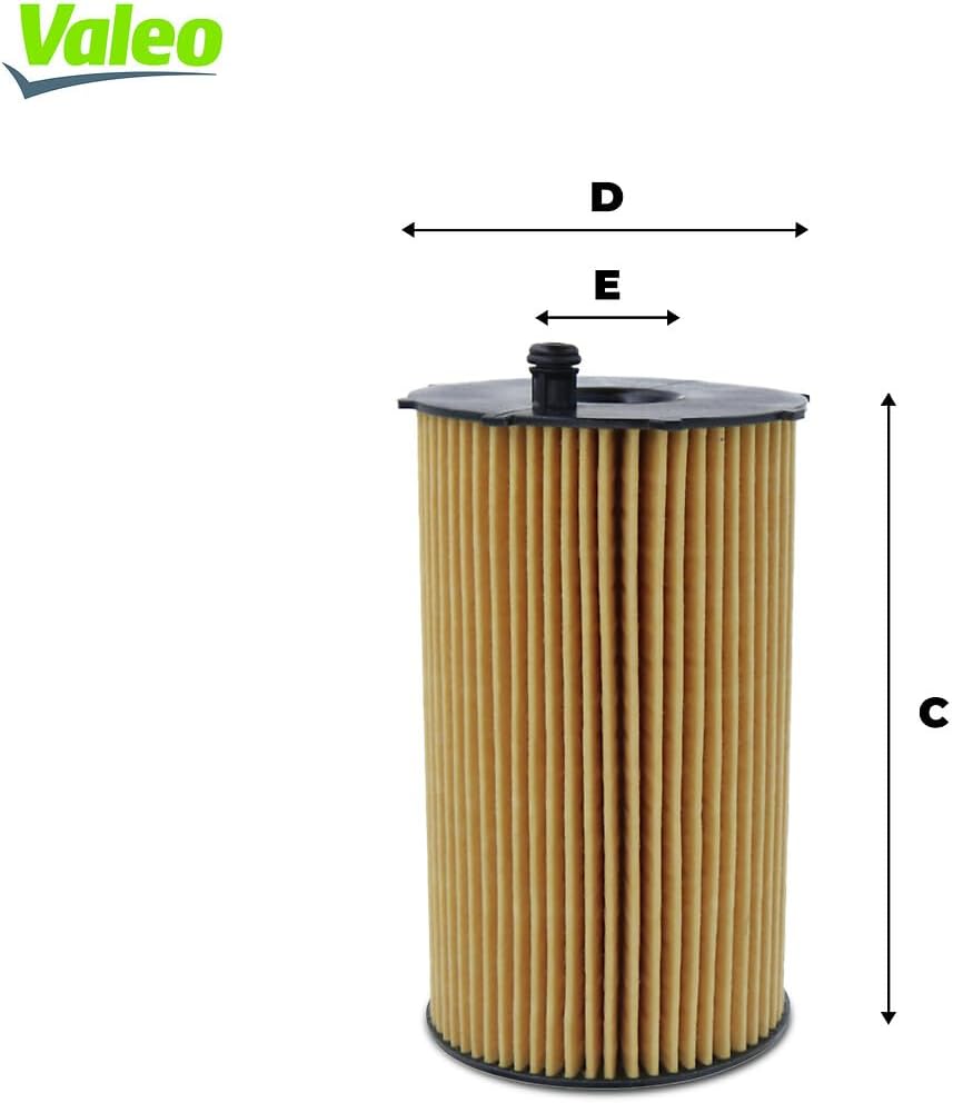 Thumbnail 1 de VALEO Filtre à huile 586509 – Compatible Citroën et Peugeot (Berlingo, C2, C3, XSARA…)