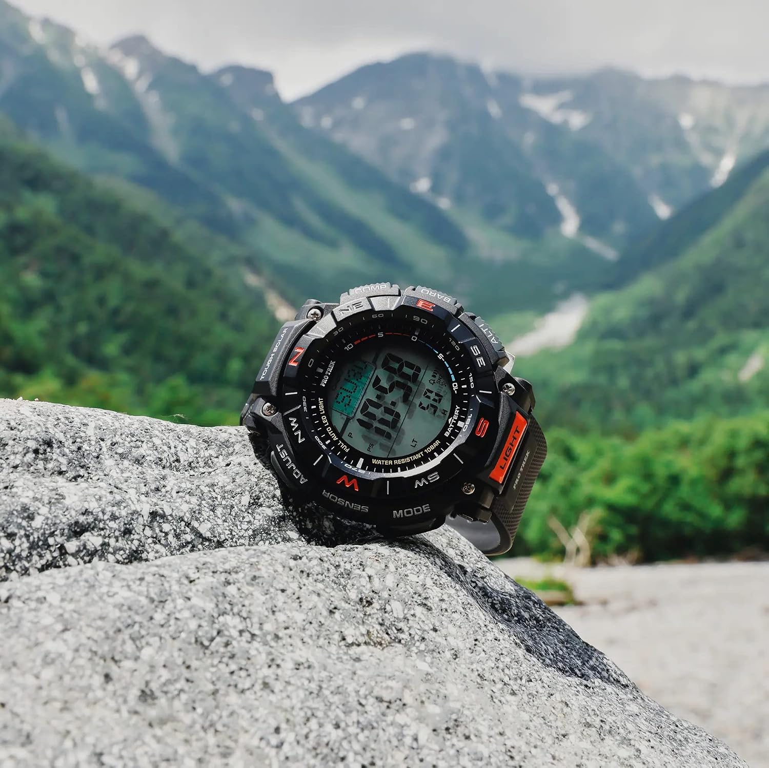 Thumbnail 5 de Casio Protrek digitale Herrenuhr