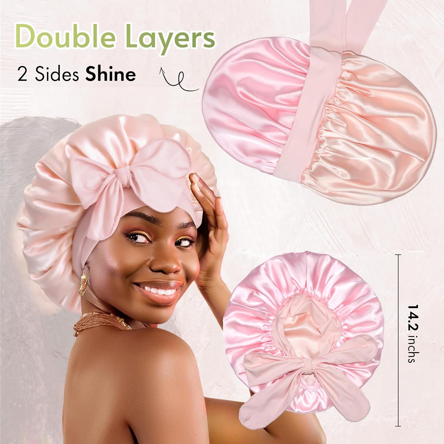 Thumbnail 2 de Bonnet Queen Reversible Silk Hair Bonnet