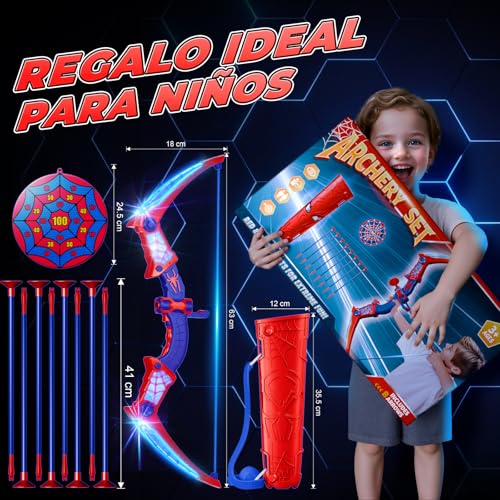 Thumbnail 6 de Mirthigig ArcoFlecha LED Telaraña 8 flechas
