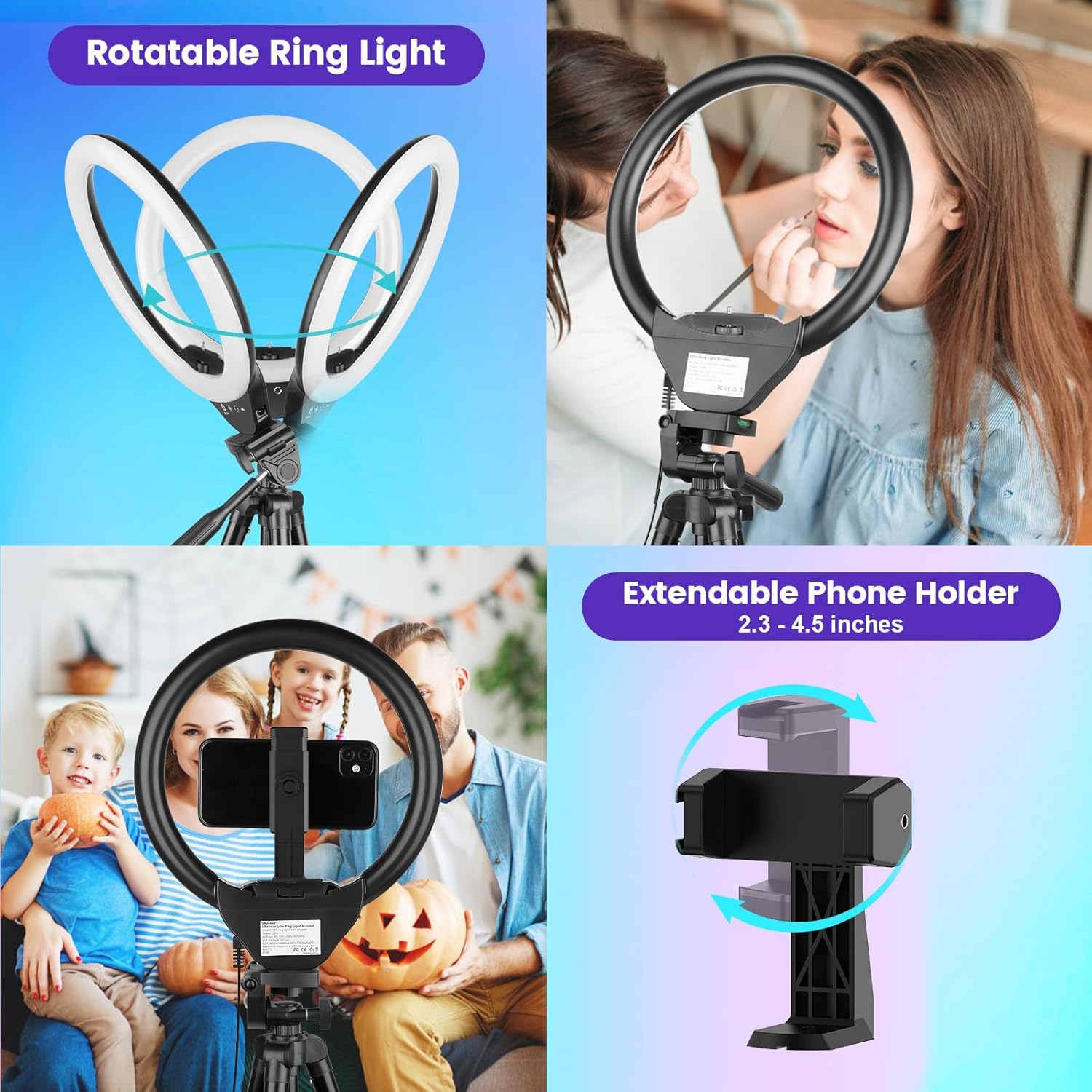 Detalle de Sensyne 10'' RGB Ring Light ⚙