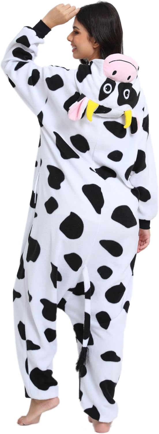 Thumbnail 2 de LABULA Tieroutfit Cosplay Jumpsuit als Pyjama (Unisex) – Cartoon-Tierdesign mit Reißverschluss