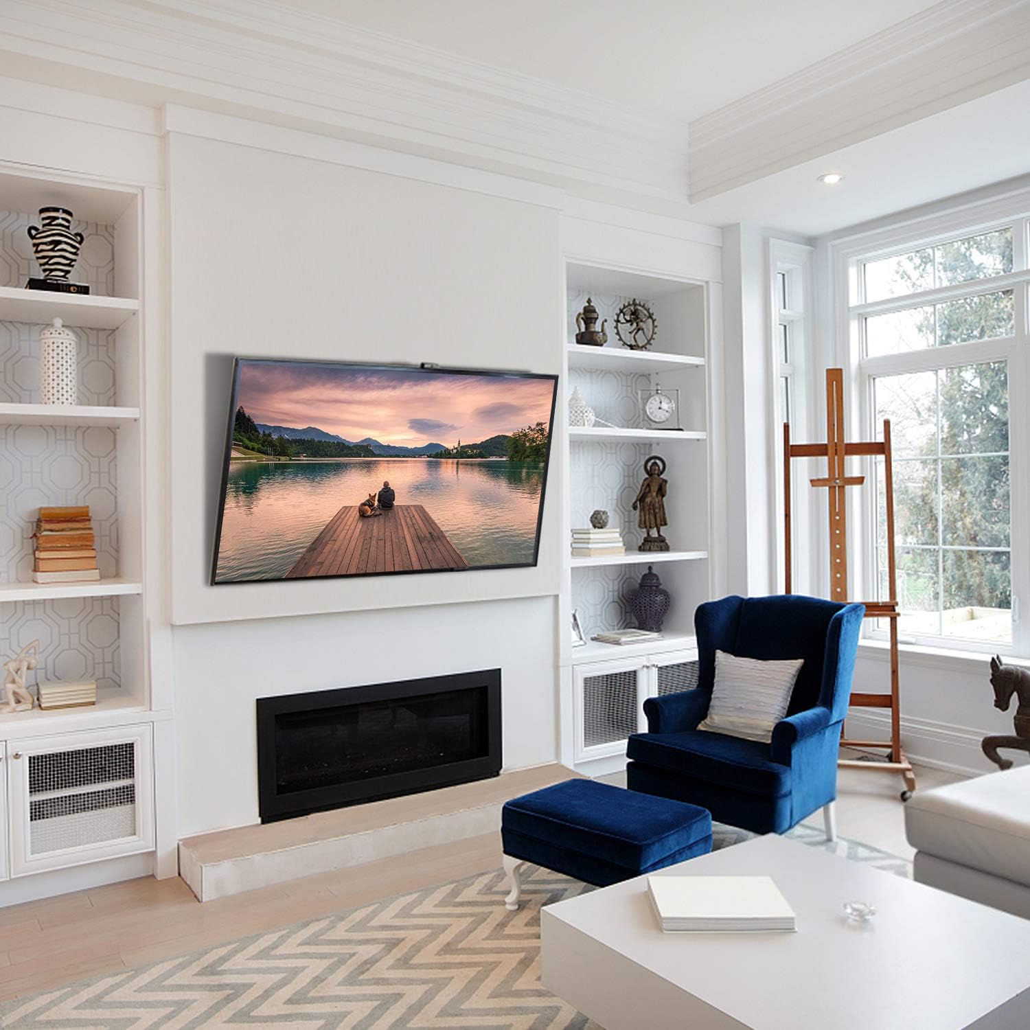 Detalle 2 de PERLESMITH Tilting TV Wall Mount
