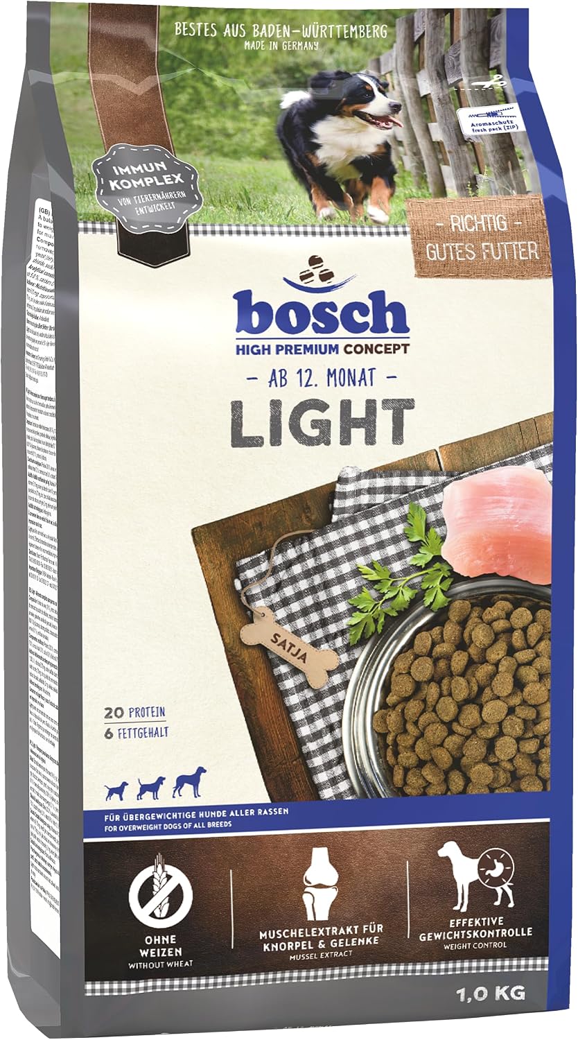 Detalle de Bosch HPC Light – Hundetrockenfutter zur Gewichtskontrolle, 12,5 kg