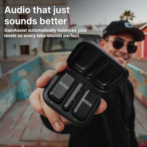 Thumbnail 3 de RODE Wireless Micro Sistema Microfonico Wireless (Nero) – due trasmettitori clip-on per smartphone
