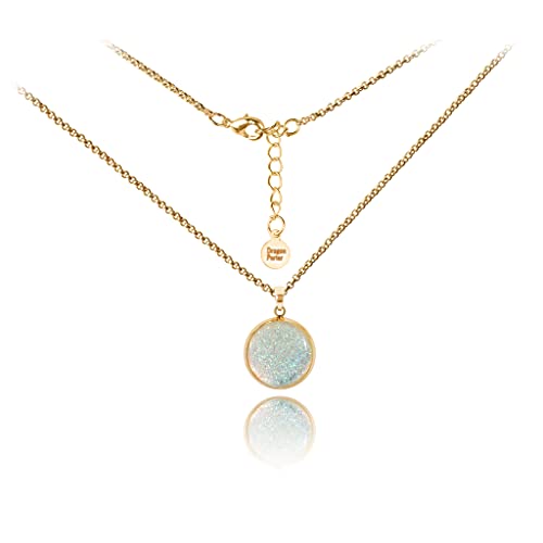 Detalle de Dragon Porter Colgante Ajustable | Collar Elegante Clásico Glamour para Mujer