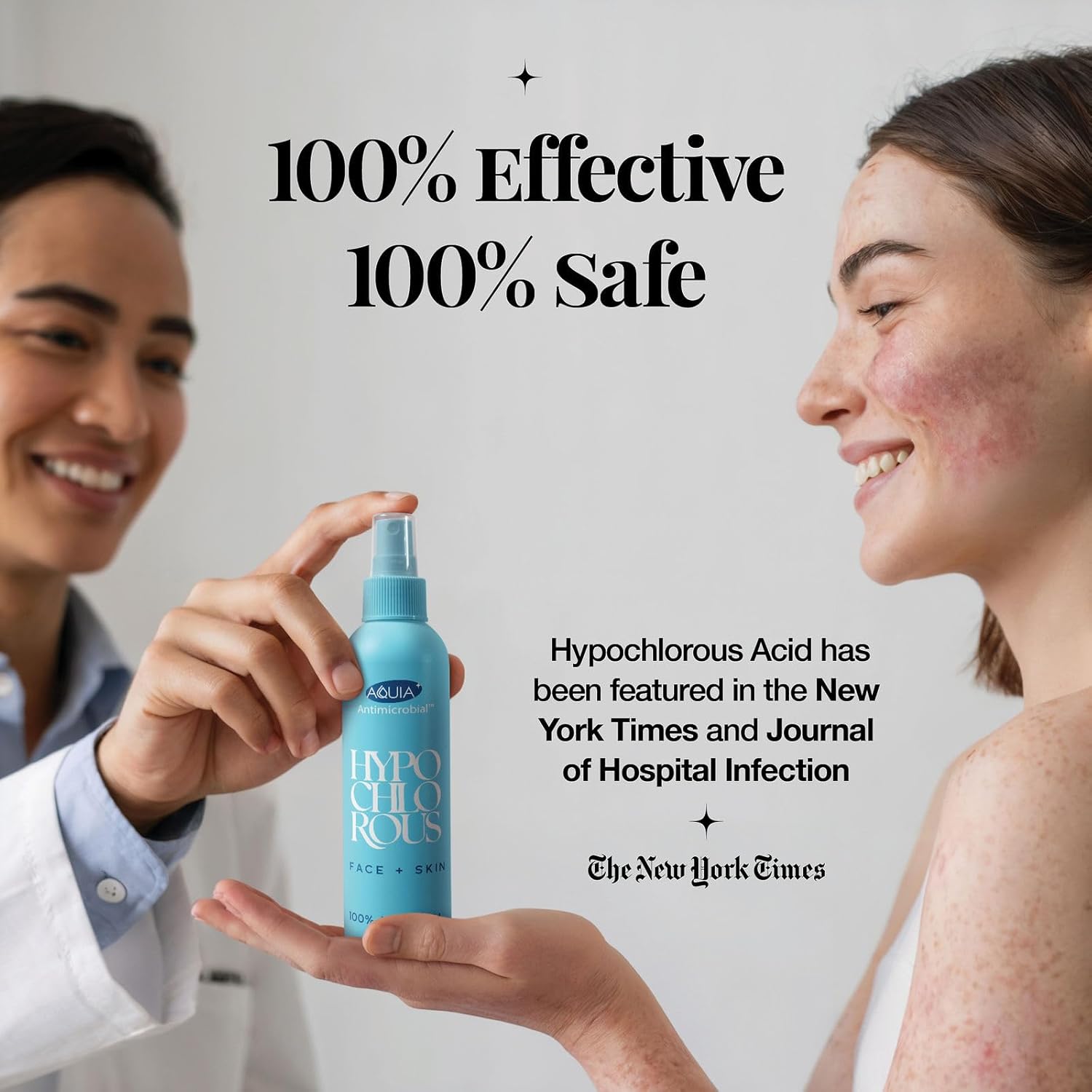 Thumbnail 3 de Hypochlorous Acid Spray for Face & Skin (32oz Refill) — Antimicrobial Facial Cleanser & Mist