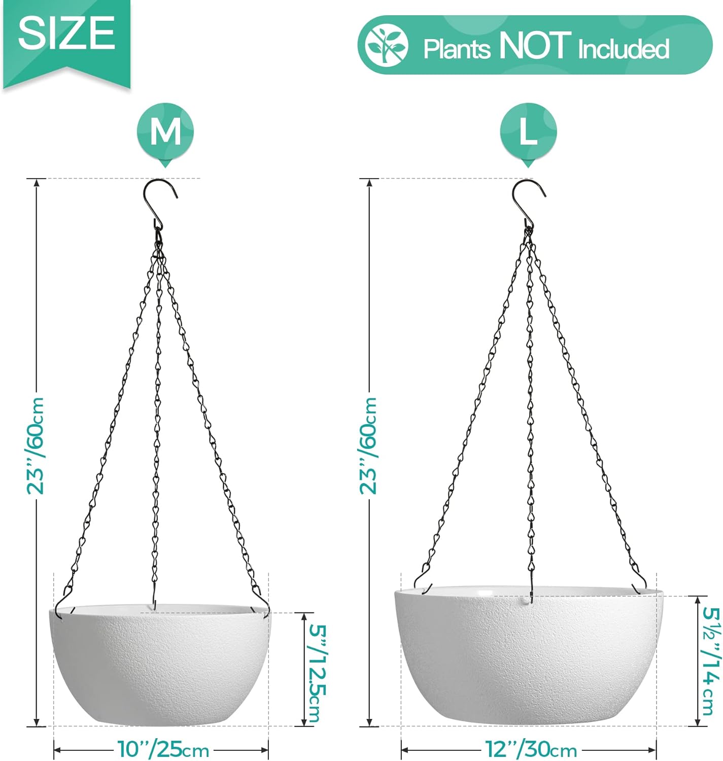 Thumbnail 4 de T4u T4U Hängetopf Set 30 cm