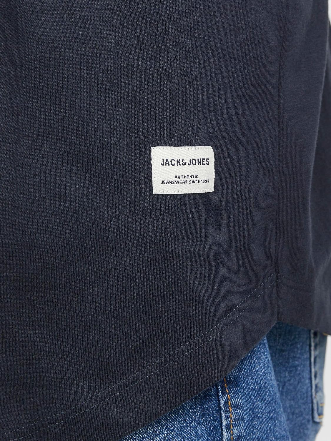Thumbnail 6 de JACK & JONES T-Shirt Plain Crew Neck T-Shirt