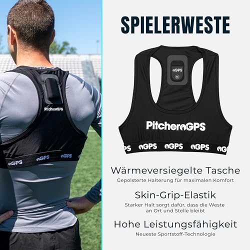 Thumbnail 6 de PitcheroGPS Fußball Tracker mit GPS-Weste – 60 Tage kostenloses App-Abo