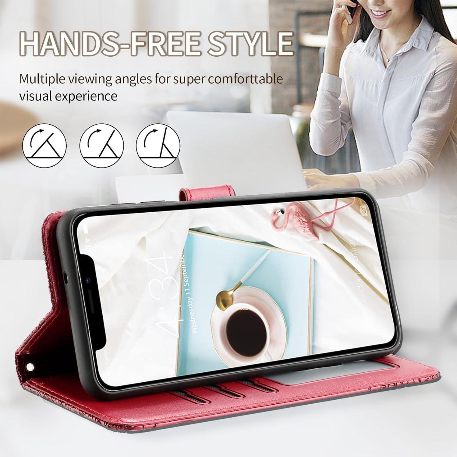 Detalle de FALUWONRU iPhone 13 mini case 5.4 inch