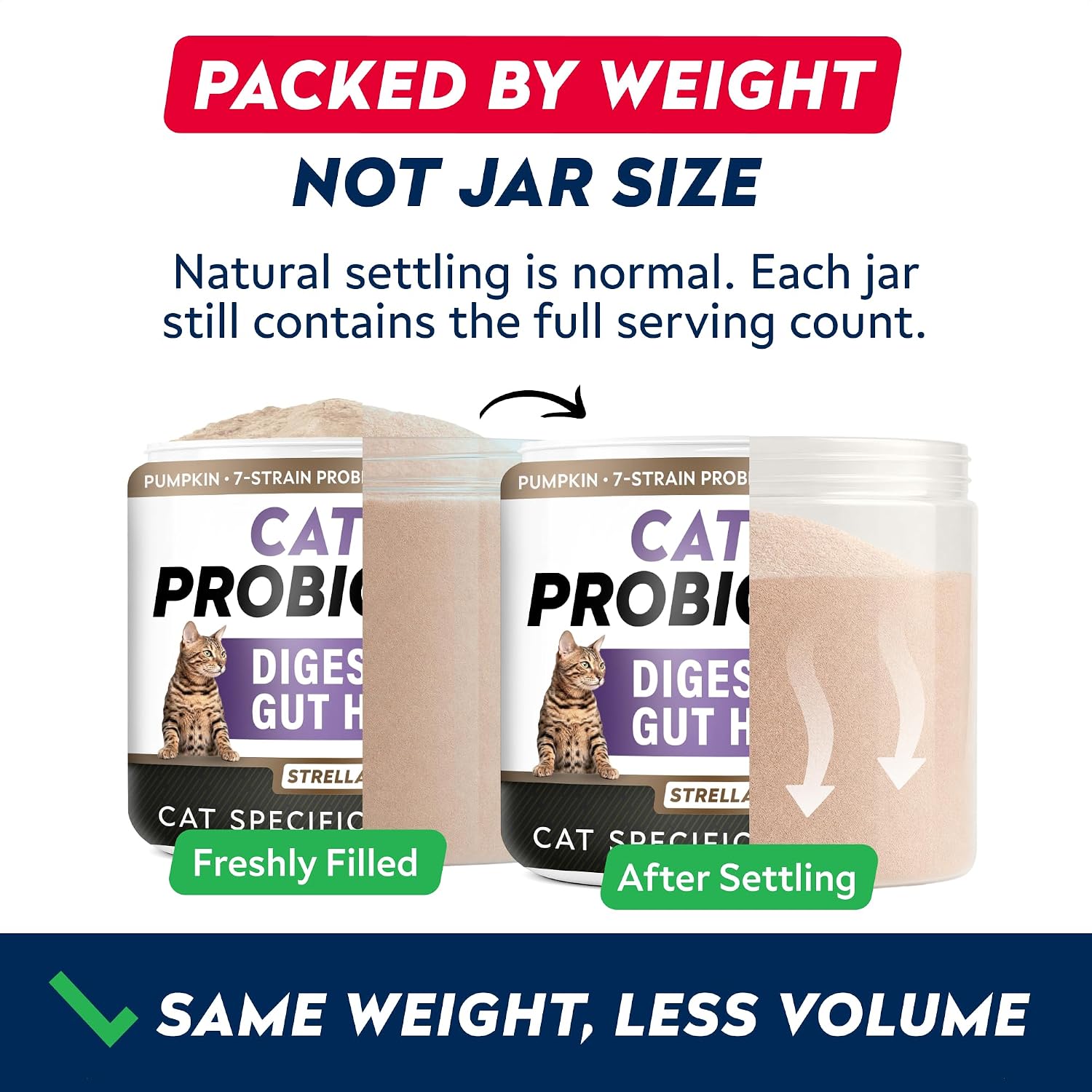 Thumbnail 6 de STRELLALAB Cat Probiotics Powder, 108 Scoops, 3 Billion CFU