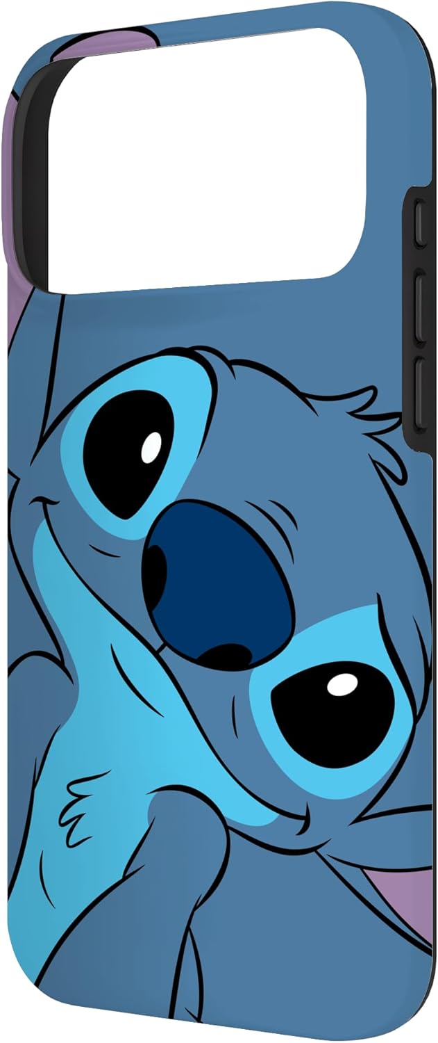 Thumbnail 1 de Custodia Disney Lilo and Stitch per iPhone 17 Pro Max: stile portafoglio protettivo in Slate Gray