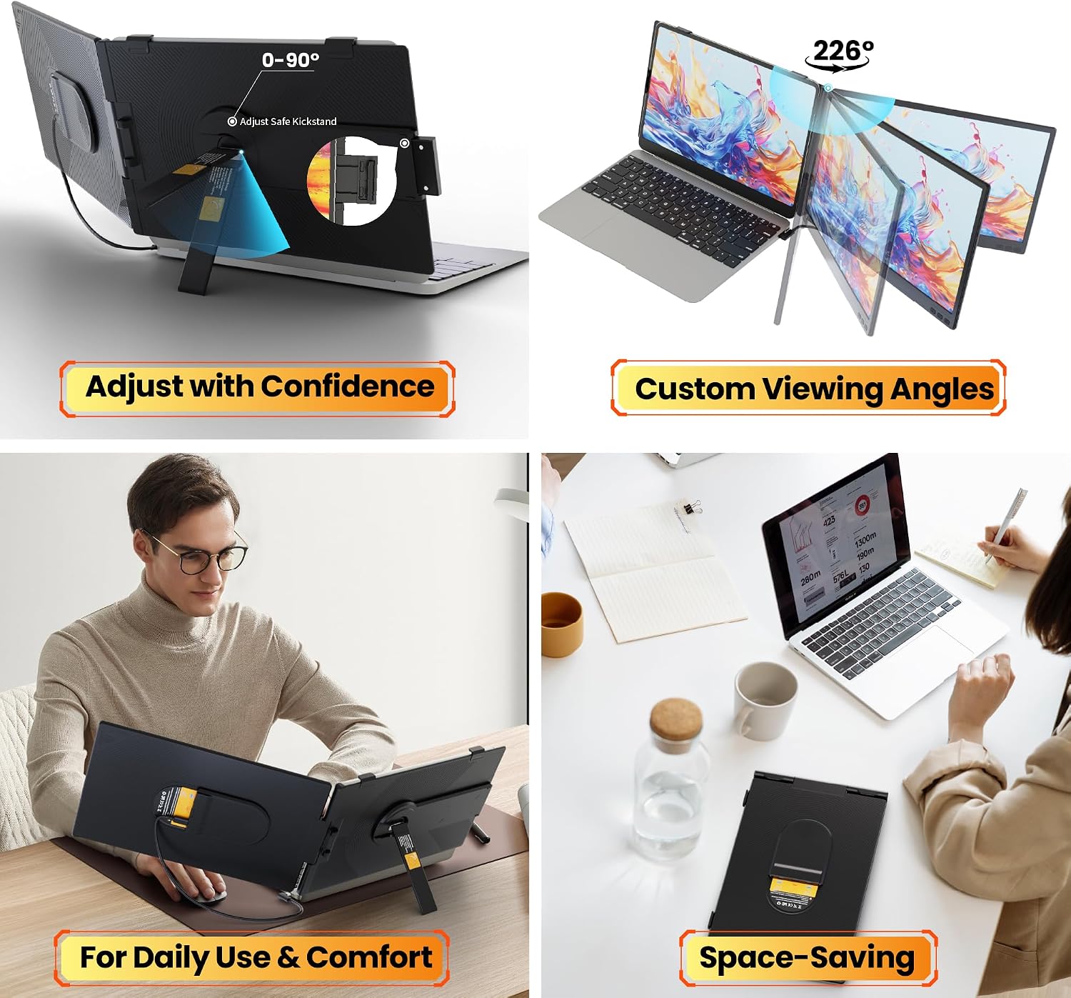 Thumbnail 5 de Laptop Screen Extender 14" FHD 0.27" Ultra-Thin