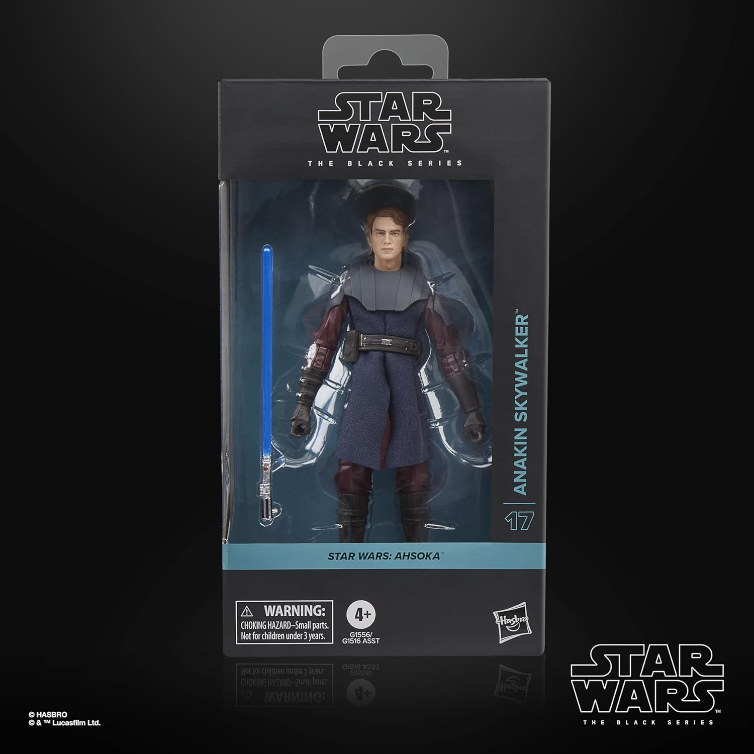 Thumbnail 1 de Hasbro Star Wars The Black Series Anakin Skywalker action figure premium collezionabile da 15 cm (ispirata ad Ahsoka)