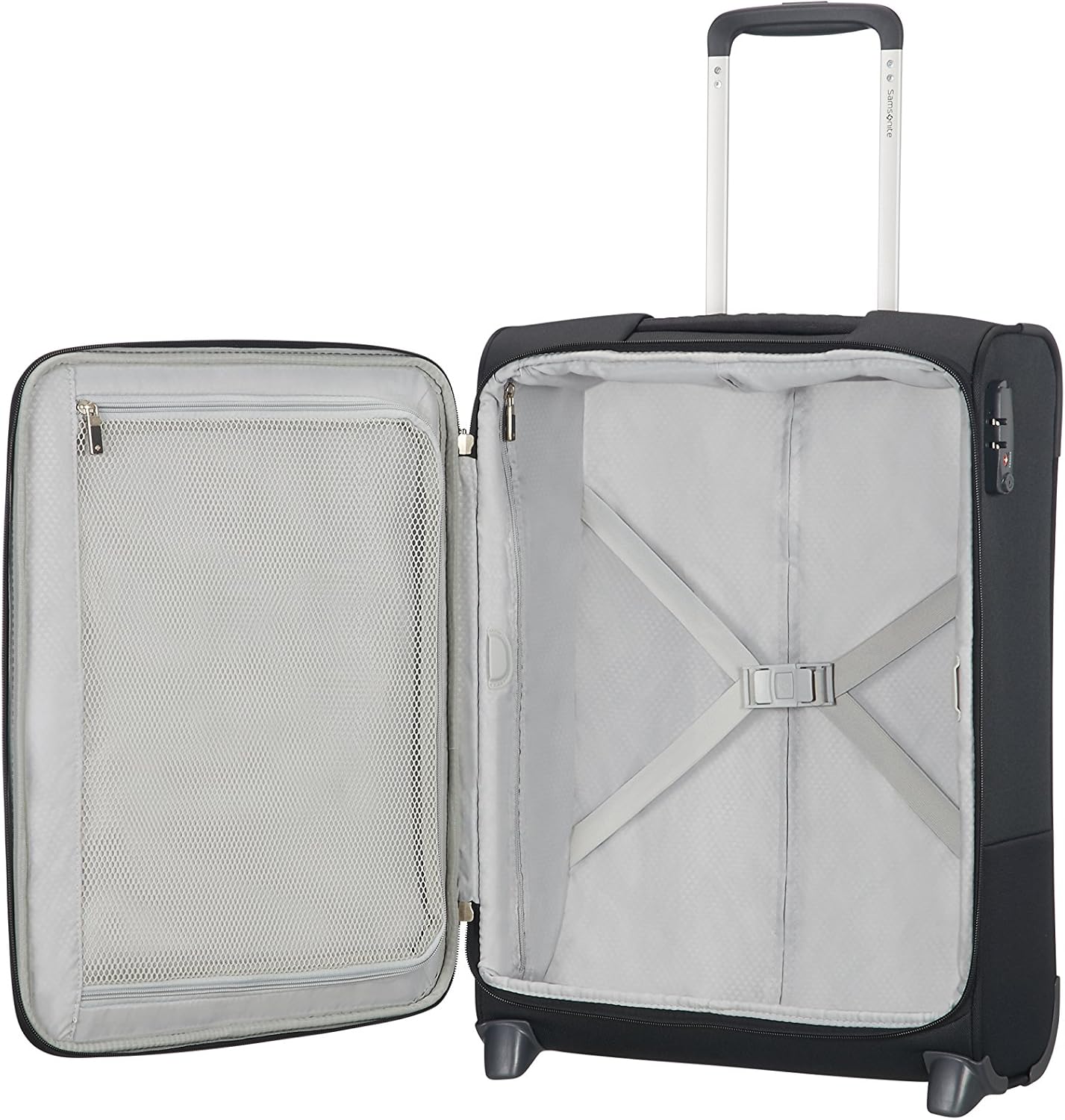 Thumbnail 2 de Samsonite Base Boost Handgepäck-Koffer 55 x 40 x 20 cm – 41 L, Weichgepäck, TSA-Schloss, 2 Rollen, Schwarz