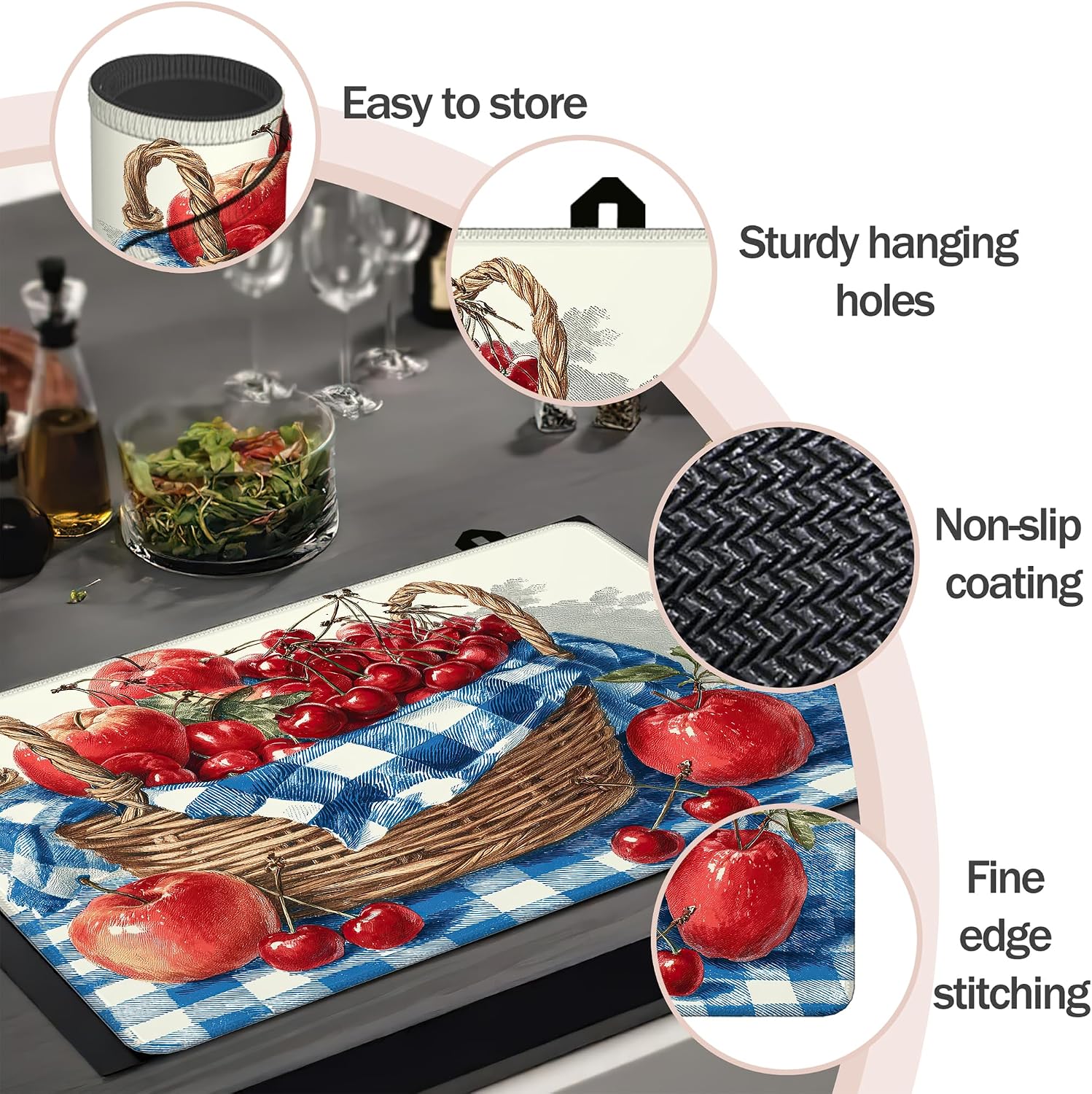 Detalle 2 de MTEXYMG MTEXYMG-stove top cover-01 Silicone Stove Cover, 28 x 20-Inch Non-Slip Mat