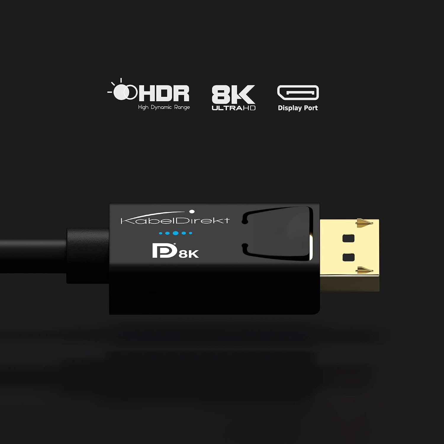 Thumbnail 5 de KabelDirekt DisplayPort 8K AIS 2m